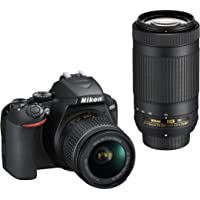 Nikon vba550 K005 Kit cámara réflex Digital con Objetivo AF-P DX 18 – 55 F-3.5 – 5.G VR + AF-P DX 70 – 300 F-4.5 – 6.3 G…